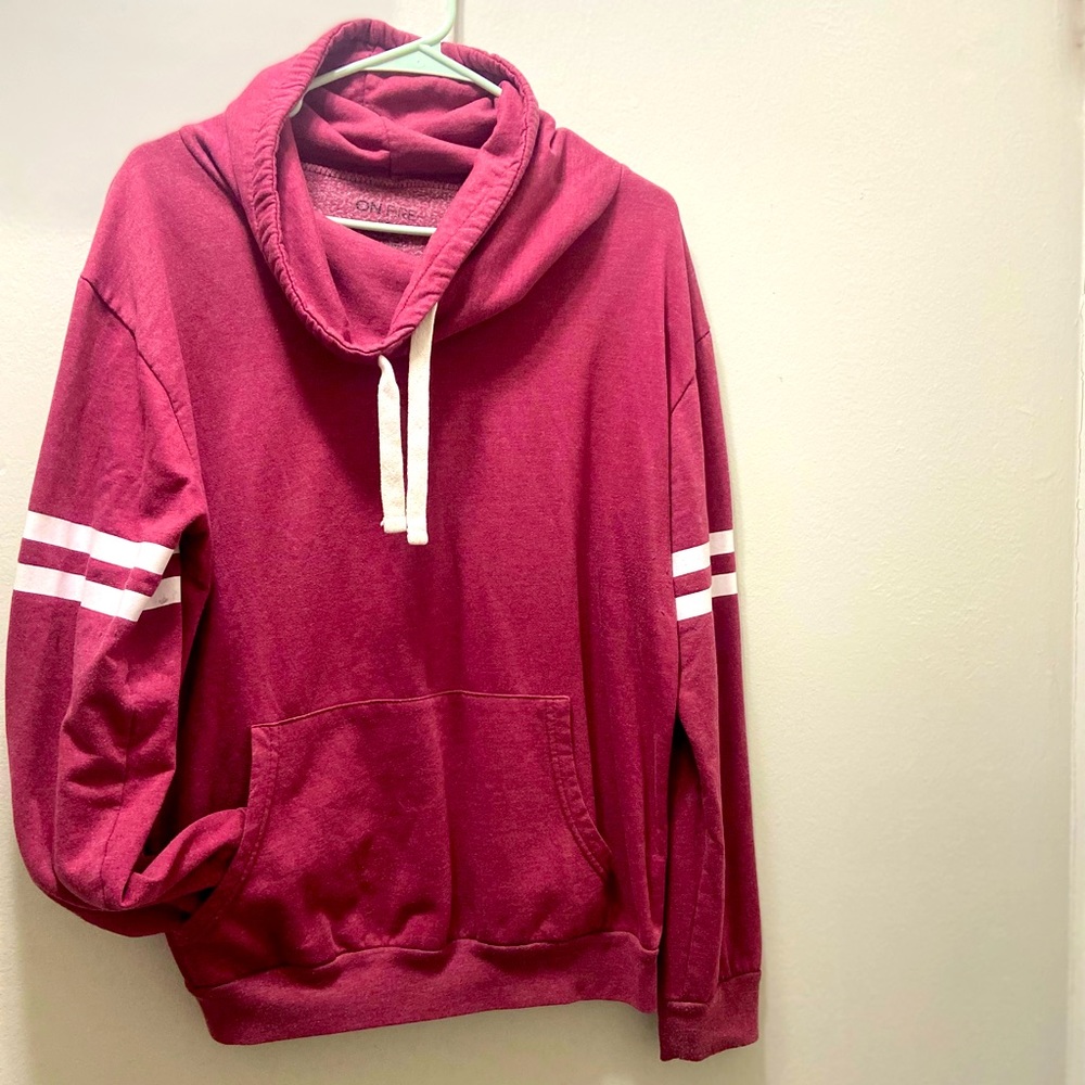 Oversized pull over hoodie
